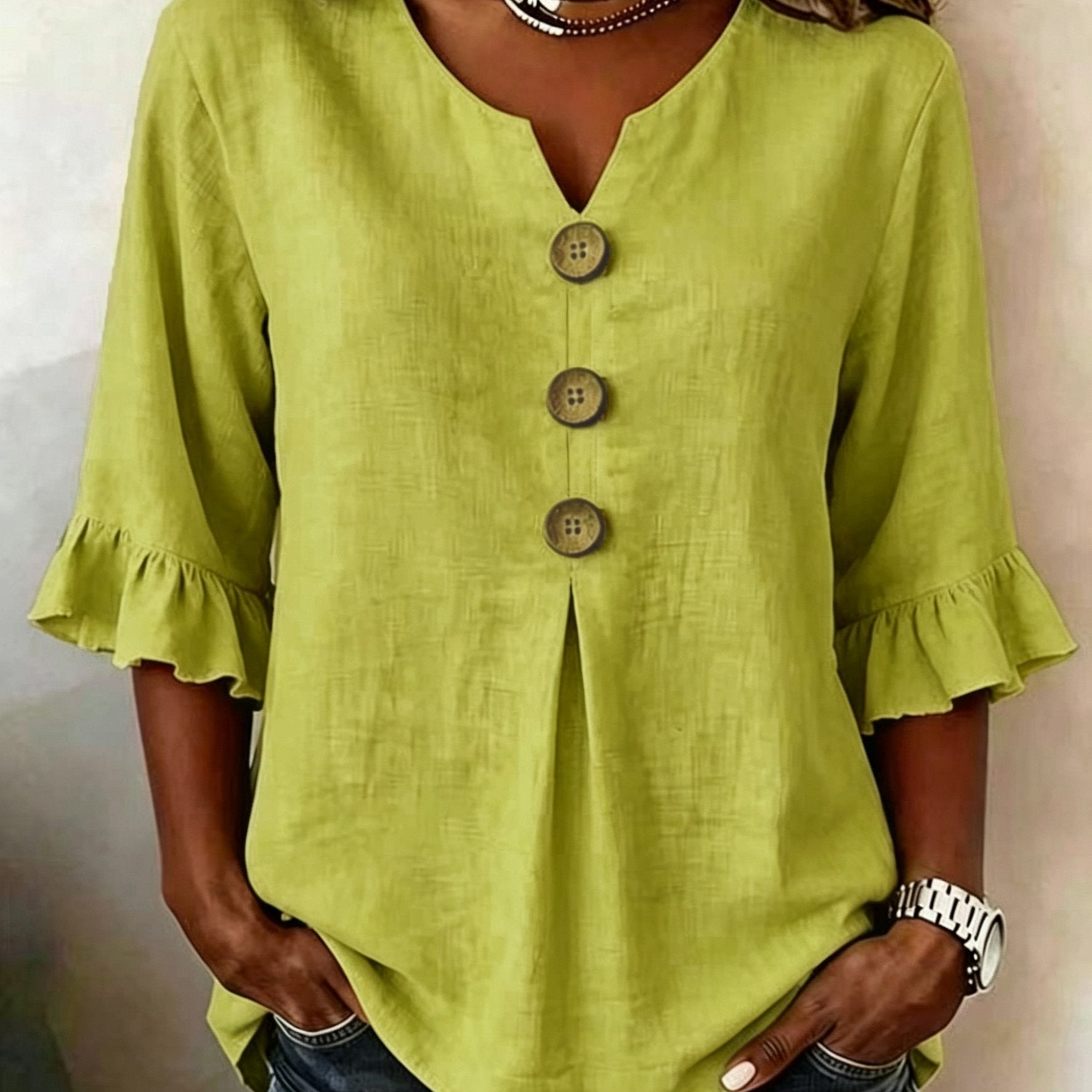 Jaune-vert / 5XL