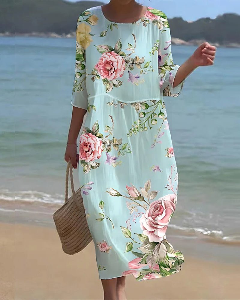 Fleurs Bleues / 5XL