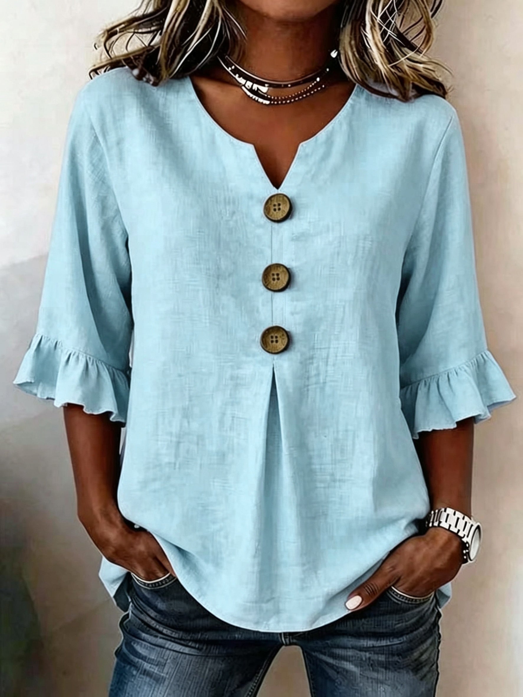 Bleu Clair / 5XL (56)