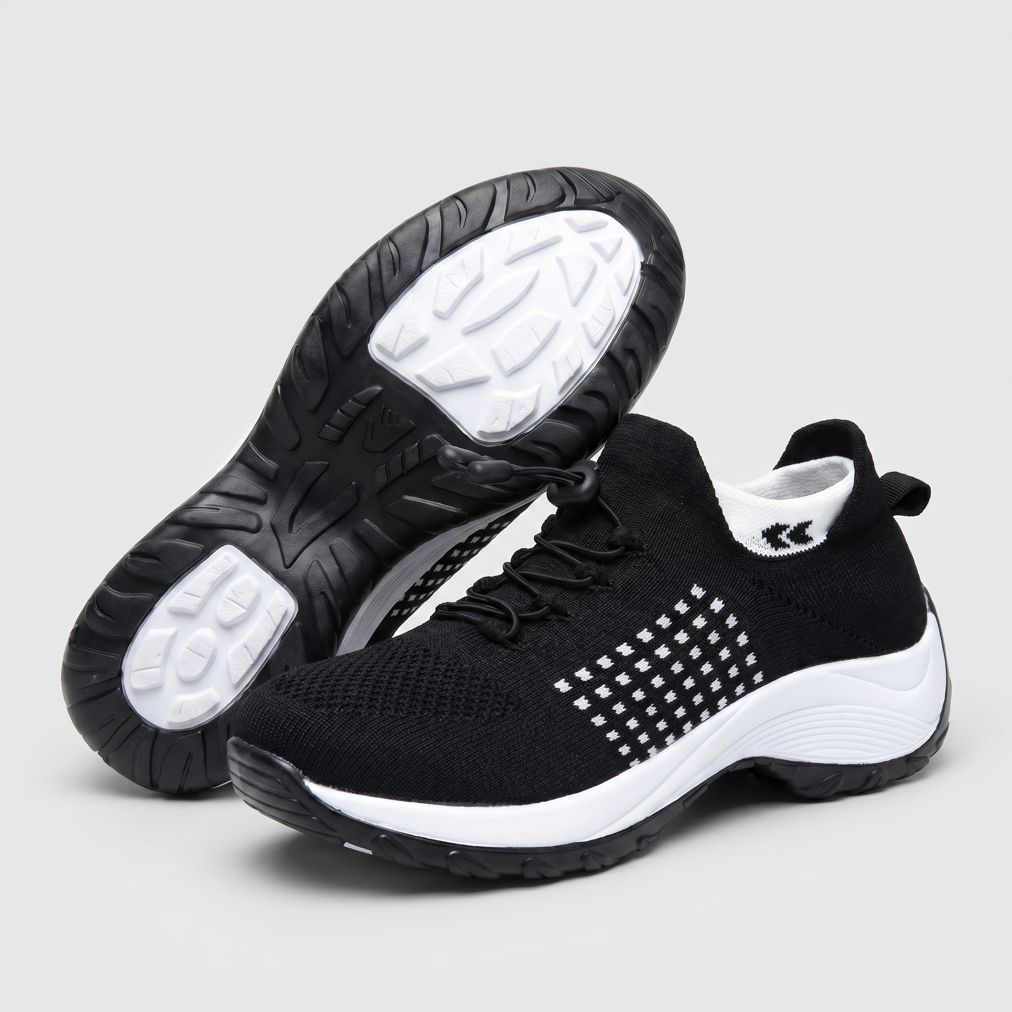White / Black / 45
